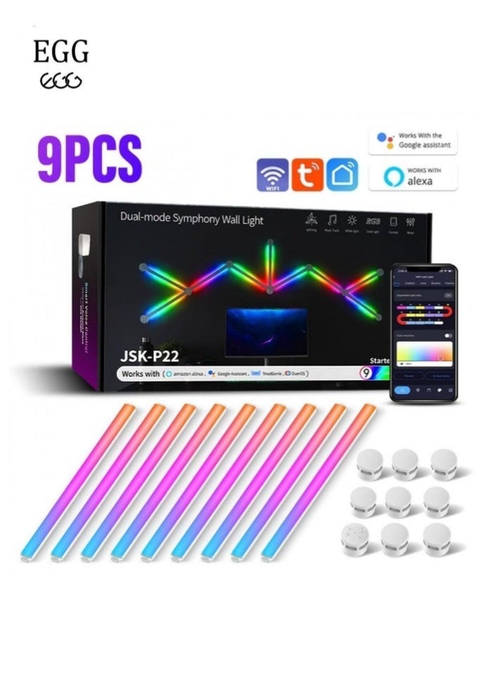 إج أضواء الحائط RGB لغرفة الألعاب - Image 1